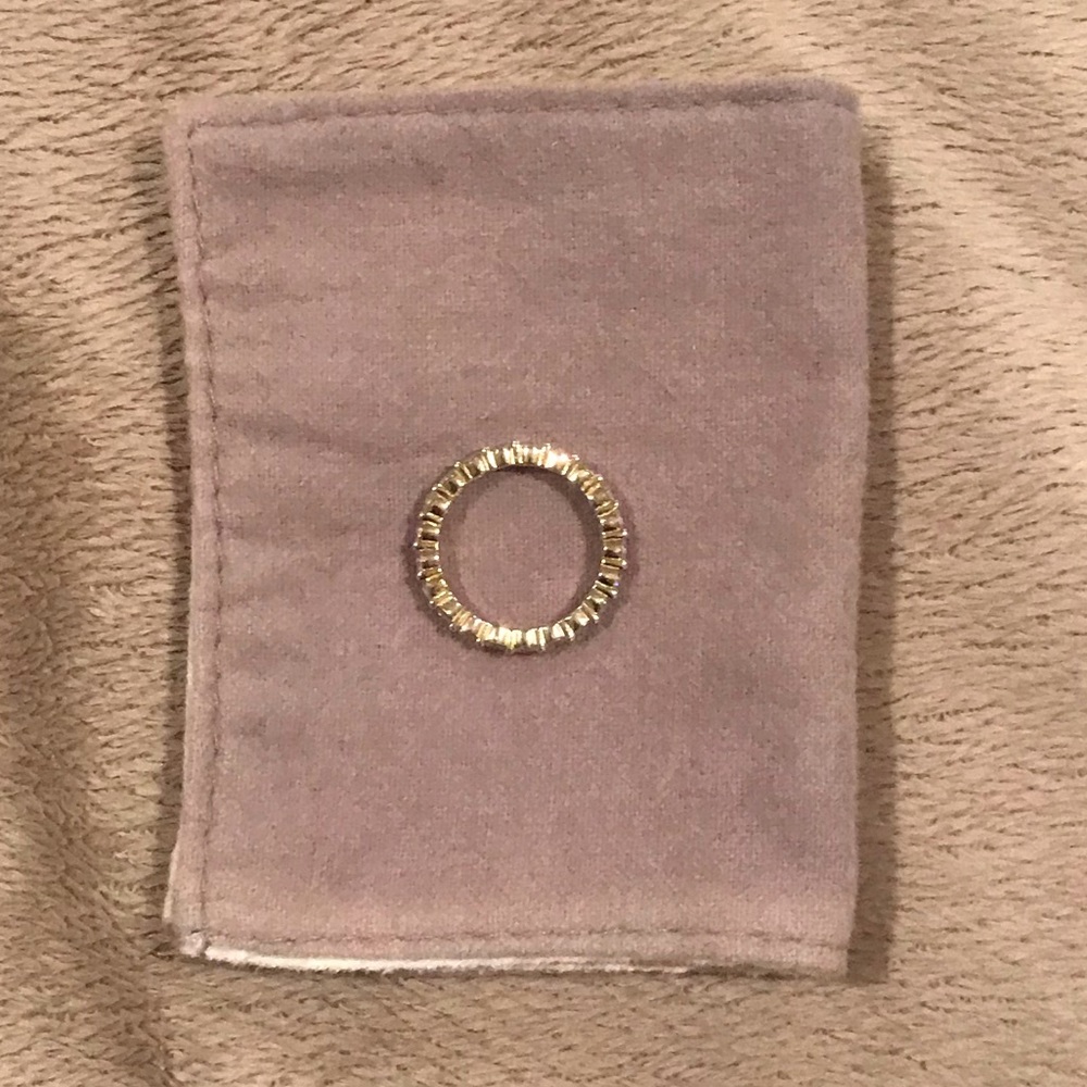 Cubic zirconium diamond ring size 7!